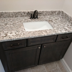 Alina White Granite Vanity