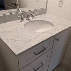 Carrara Marble Vanity