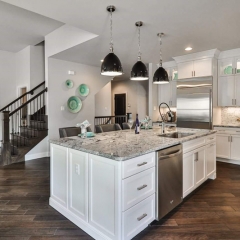 Silver Cloud Granite Kitchen