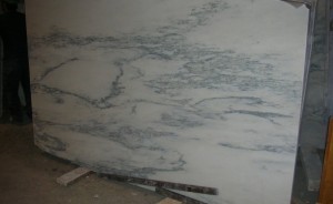 Mountain White Danby Marble Slab